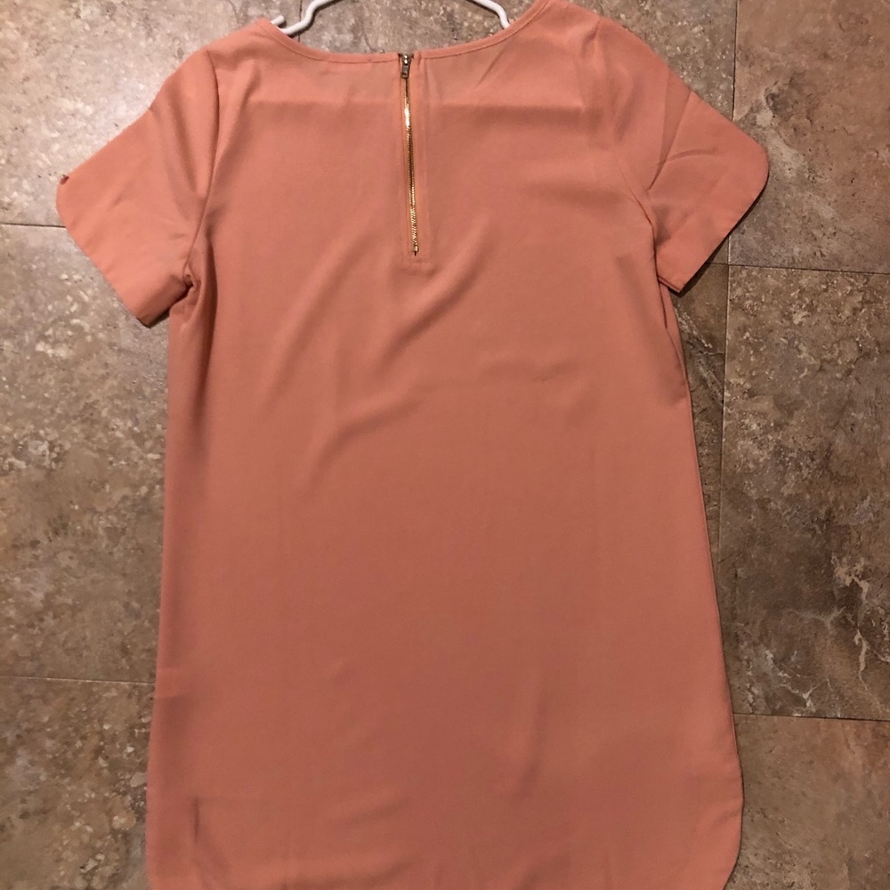 Peach Dress